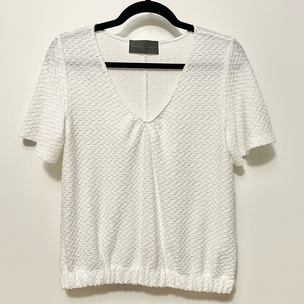 Sunday in Brooklyn Textured Tee